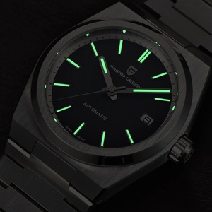 PAGANI DESIGN 1753 C3 Luminous <b>Automatic</b> Men's Mechanical Watch NH35 Antique Luxury <b>Wristwatches</b> - Product Image 5