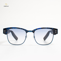 Lunettes de soleil intelligentes à contrôle tactile audio, à monture ouverte, polarisées UV400, pour sports de plein air, cyclisme, musique et appels