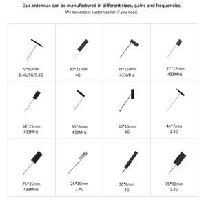 <span class=keywords><strong>Antenna</strong></span> Wi-Fi FPC ad Alto Guadagno 2.4G 26*10mm Polarizzazione Verticale Montaggio Adesivo <span class=keywords><strong>con</strong></span> Cavo RG1.13 - Product Image 4