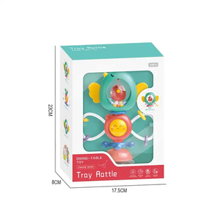 <span class=keywords><strong>Hochet</strong></span> pour bébé très vendu, jouet interactif pour <span class=keywords><strong>chaise</strong></span> <span class=keywords><strong>haute</strong></span>, <span class=keywords><strong>hochet</strong></span> éducatif pour l'apprentissage précoce - Product Image 4