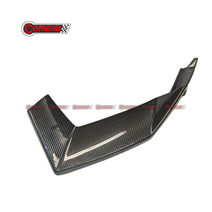 For Lamborghini Aventador LP700 Carbon Fiber Front Bumper <b>Lip</b> <b>Splitter</b> Cover Novi Style Front Wrap Angle - Product Image 5