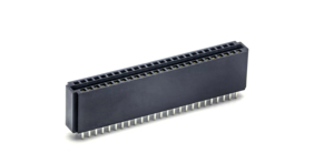ขั้วต่อช่องเสียบการ์ดแบบตรง ระยะพิทช์ 2.54 มม. ความสูง 16.4 มม. PC3.5 2*25P - Product Image 4