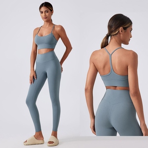 Vêtements de sport en gros : Veste de sport grande taille, vêtements de gym sans couture, leggings et ensembles soutien-gorge de yoga pour femmes - Product Image 4