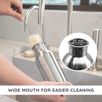 Bouteille d'eau isotherme en acier inoxydable 304 sans BPA, grande capacité 32oz, avec couvercle en bambou, idéale pour le sport et les activités de plein air – Offre Spéciale
