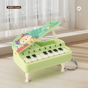 Llavero de piano miniatura de colores al por mayor, portátil y tocarable, juguete musical de 7 notas para mochila infantil, accesorios para llaves - Product Image 4