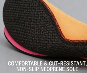 Chaussures aquatiques respirantes et anti-sable à quatre aiguilles et six fils en nylon de 3,5 mm d'épaisseur, multicolores, à séchage rapide, pour hommes et femmes - Product Image 4