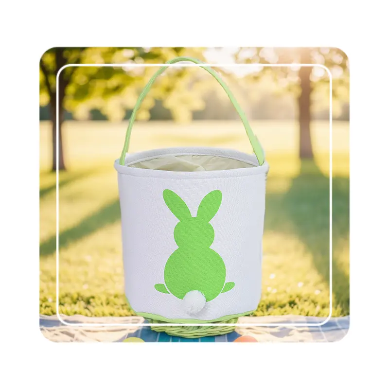 Outdoor Easter Bunny Baskets For Kids - Perfect for Easter Egg Hunts And Gifts