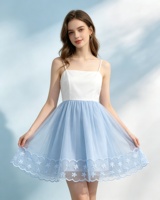 Dentelle en maille de soie de lait double face de 3,5 cm, broderie étoile florale, pour vêtements d'enfants, accessoires pour cheveux, artisanat DIY, luxe