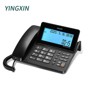 Yingxin 218 téléphone grand écran téléphone fixe bureau affaires appel téléphonique émetteur de numéro vocal
