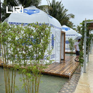 Hôtel en yourte mongole en plein air, tente du désert pour <span class=keywords><strong>le</strong></span> camping - Product Image 6