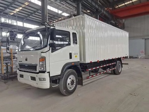 Sinotruk Howo Hàng Hóa Giao Hàng 8 10 12 14 15 16 Tấn Van Box Truck Với Bìa - Product Image 2