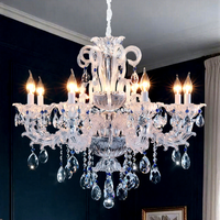 Lustre en verre artistique soufflé à la main de Murano, lustre en verre coloré pour salle à manger, villa, décoration de la maison