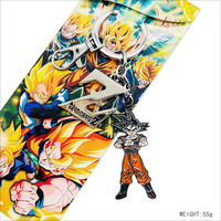 11 Styles DBZ Dragon Son Goku Vegeta Shenron Anime alliage porte-clés dessin animé métal porte-clés porte-clés bijoux accessoires cadeau