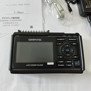 เครื่องบันทึกอุณหภูมิ Graphtec Midi Logger GL240 พร้อมจอแสดงผลรูปคลื่น สำหรับบันทึกข้อมูลด้านสิ่งแวดล้อม - Product Image 2