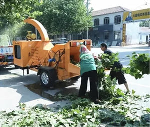 Máquina trituradora de madera de tambor para cortar materiales de madera - Product Image 6