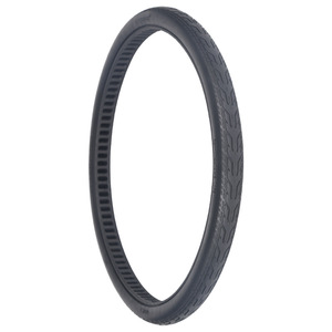 Electric <b>Bicycle</b> Tire 20 Inch Grooved Tread Lightweight Airless Shock Absorption - Product Image 1