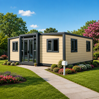 Maisons modulaires personnalisées préfabriquées pour l'habitation, le jardin, les sites de vacances en plein air, les bureaux, les cabanes préfabriquées