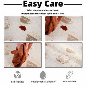 Boen commercio all'ingrosso <span class=keywords><strong>PVC</strong></span> stampa pizzo bianco <span class=keywords><strong>tovaglia</strong></span> in vinile copertura della tavola pizzo <span class=keywords><strong>PVC</strong></span> tovaglie - Product Image 5