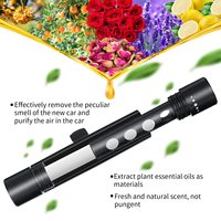 Clip de ventilation réglable à 5 niveaux pour parfum solide, avec support de protection en silicone et bâtonnets de recharge, pour voiture et maison - Vente en gros OEM