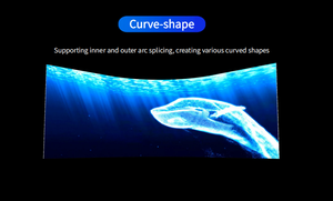 หน้าจอแสดงผล LED แบบโค้งในอาคาร P1.87 X3-Curve Series 150*168 ความละเอียดสูง - Product Image 3