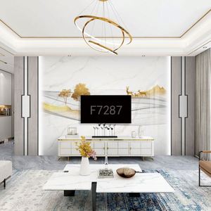 Panneaux muraux en PVC pour intérieur Aimsp Chinese Wpc, panneaux muraux pour télévision - Product Image 3