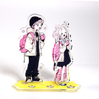 Supports rotatifs personnalisés Aoyu, impression de personnages de dessins animés, présentoirs en acrylique pour anime, supports en plastique acrylique
