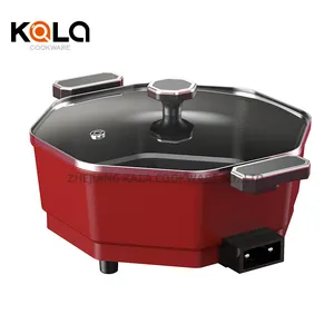 Topwit Electric Hot Pot, 1.5L Ramen Cooker, Portable Non-Stick Frying Pan,  Elect