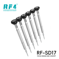 Étagère de rangement multifonctionnelle RF4 ST15 + SD17 et jeu de tournevis 360 °   Support rotatif à serrage rapide pour réparation et rangement d'outils