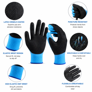 <span class=keywords><strong>Gants</strong></span> isolants professionnels pour électriciens 400V - Antistatiques, sans silicone, sans poudre, en caoutchouc 7 oz pour travaux électriques - Product Image 4