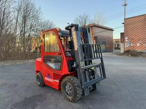 Empilhadeira Diesel Carretilla Elevadora 3 Toneladas 3500kg 4000kg Elevador Hidráulico Cabine para Empilhadeira com Garra Rotativa - Product Image 6