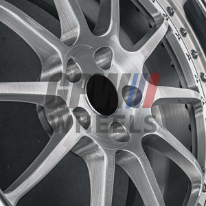 Jantes forgées GPW 2 pièces, finition argent brossé, 20 et 21 pouces, 5x112, à déport profond, pour BMW M5 M8 Audi S5 RS5 RS6 <span class=keywords><strong>RS7</strong></span> <span class=keywords><strong>Mercedes</strong></span> E63 - Product Image 3