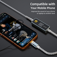 Adaptateur DAC Type C Justlink CX31993 SGM8262 Audio haute résolution 32 bits 384 kHz USB C vers 3,5 mm pour iPhone Android