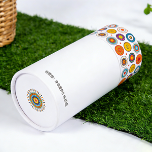 Wholesale Sturdy Cardboard Cylinder Tube With <b>Display</b> Window Custom Logo Eco Friendly Packaging - Product Image 4