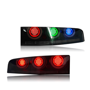 Ensemble de feux arrière à LED pour <span class=keywords><strong>Nissan</strong></span> 400Z Z35 <span class=keywords><strong>2022</strong></span> + Animation de démarrage Indicateur dynamique Lentille claire Lampe séquentielle ABS - Product Image 3