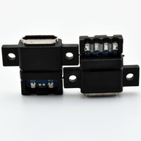 Soket kecil Usb Tipe C, 2Pin 3Pin 4Pin