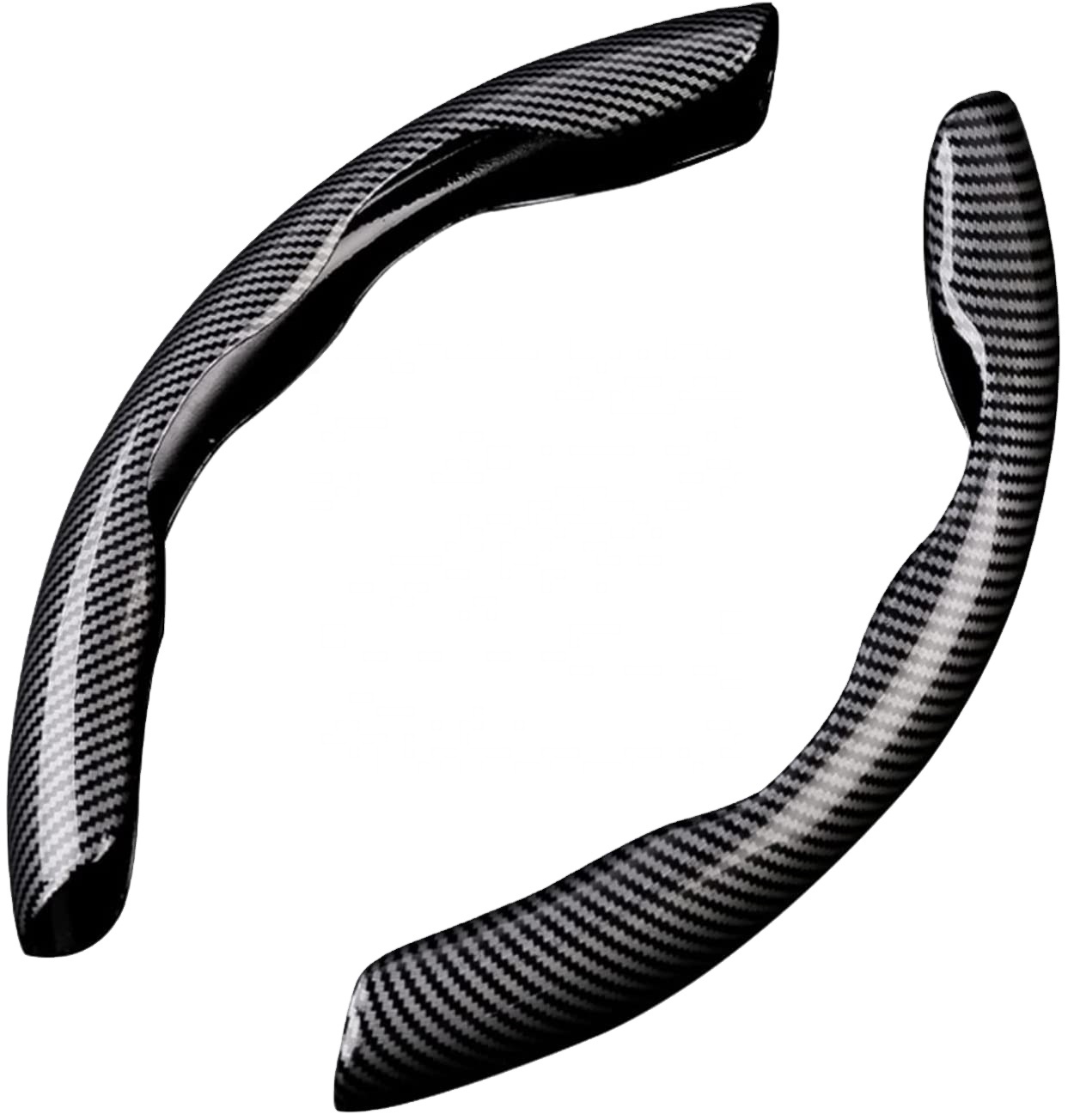 2 стиля крышка рулевого колеса автомобиля углеродное волокно Универсальная крышка рулевого колеса автомобильные аксессуары