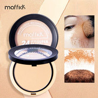 MAFFICK Poudre Compacte Correctrice Anti-Sébum Éclaircissante Réparatrice Maquillage Transfrontalier Vente en Gros 10g Modèle MF397
