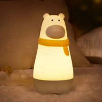 Mini LED blanc chaud lampe lumières pour chambres d'enfants salon Portable jouet décoration pour filles maison bureau mignon chambre décoration