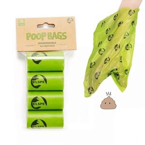 Sacs à déjections canines biodégradables et écologiques à 4 rouleaux, parfum fruité, design personnalisé et style mignon – Vente chaude - Product Image 1