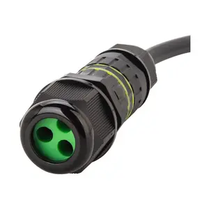 E-Weichat 1 In 4 Out 5Pin Professional Screw Wire Connectors Led Outdoor Lighting Waterproof Cable Connector