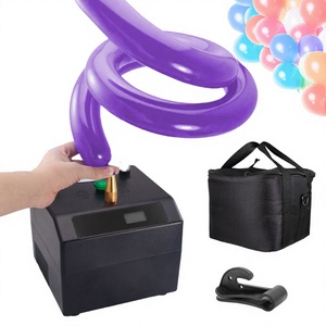 Fast Inflating Electric Plastic Modern Modeling Balloon <b>Pump</b> with <b>Battery</b> WP-0006 for Party Decorations by ZF Global Export - Product Image 2