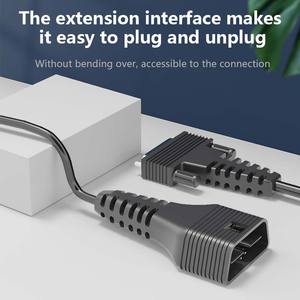 Solo acquisto all'ingrosso 16 Pin cavo OBDII maschio a femmina 12V 24V supporto di alta qualità per la diagnostica automobilistica - Product Image 2