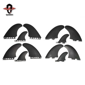 Aletas de Surf de doble Pestaña de fibra de vidrio personalizadas, conjunto de triple aleta, panal de abeja, conjunto MR <span class=keywords><strong>Twin</strong></span> + estabilizador/Power <span class=keywords><strong>Twin</strong></span> + remolque - Product Image 5