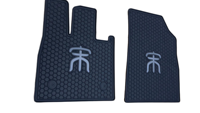 Tapis de sol complets pour BYD Song Plus 2020 2021 2022 2023 2024 2025 avec logo, en caoutchouc latex, accessoires de voiture toutes saisons, ensemble de tapis