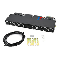 Climatiseur de stationnement électrique 12V/24V de type dissimulé pour fourgonnette, kit de climatisation de stationnement pour camion