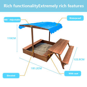 <span class=keywords><strong>Bac</strong></span> <span class=keywords><strong>à</strong></span> <span class=keywords><strong>sable</strong></span> en bois massif pour intérieur et extérieur, jouets unisexes, <span class=keywords><strong>piscine</strong></span> avec clôture de <span class=keywords><strong>sable</strong></span> pour bébé, vente directe - Product Image 4