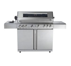 8 <strong>Burners</strong> BBQ, 46 Main <strong>Burners</strong>, 1 <strong>Side</strong> <strong>burner</strong> and 1 Infrared Rear <strong>burner</strong> - Product Image 1