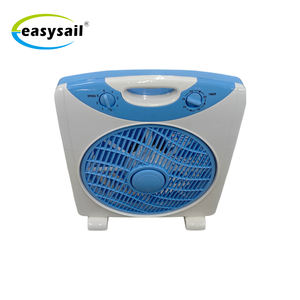 耐久性のある220Vプラスチック製ミニ電気ボックステーブルファン10インチスタンド折りたたみ式低騒音35-39 DB空冷ファン家庭用 - Product Image 2