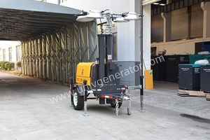 6KW di động máy phát điện diesel tháp ánh sáng - Product Image 2