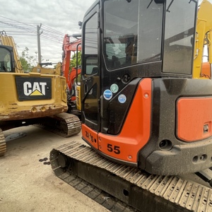 Used HITACHI ZX55U <b>Mini</b> Excavator 5.5 Ton Hydraulic Crawler Excavator Construction Machinery - Product Image 4